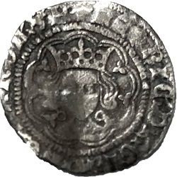 Henry VI, Half groat, Calais, z.j. ca 1430