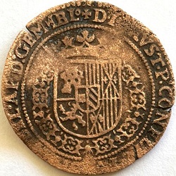 Onbepaalde rekenkamer, rekenpenning op de slag bij Gembloers, 1578 