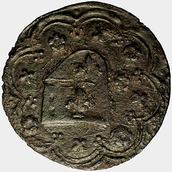 Rekenpenning, anoniem, Vlaanderen, z.j. ca 1300-1399