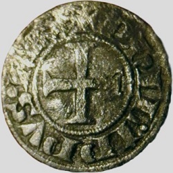 Philippe VI, denier tournois, Piéfort, z.j. ca 1329-1350