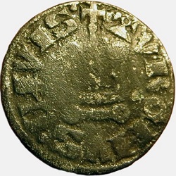 Philippe VI, denier tournois, Piéfort, z.j. ca 1329-1350
