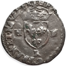 Henri IV, Douzain aux deux H, Villeneuve-Saint-André-Lès-Avignon, 1596