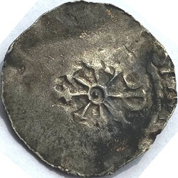 Heinrich II, denier, Luik, z.j. ca 1008-1014