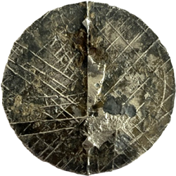 Muntspeld, type leeuwengroot, z. pl, ca 1361-1400