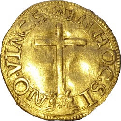 Dom João III, Cruzado Calvário, Lissabon, z.j. ca 1538-57 