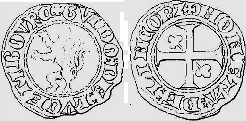 Guido VI van Luxemburg-Ligny, derde groot, Elincourt, z.j. ca 1364-1371.