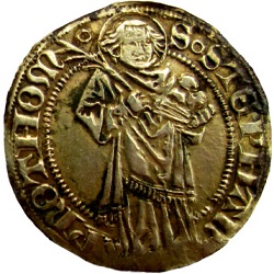 Stad Nijmegen, Halve goudgulden, Nijmegen, z.j. ca 1540-1545