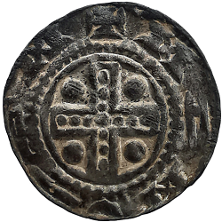 Godfried III van Leuven, denier met kruis, z.mpl, z.j. ca 1164-1183