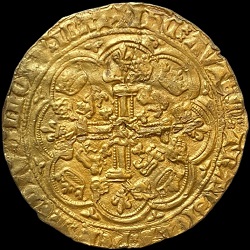 Richard II, Gouden Nobel, Calais, z.j. ca 1377-1399