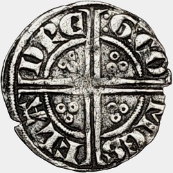 Gwijde van Dampierre, Sterling met wapenschild, Namen, z.j. ca 1283-1293
