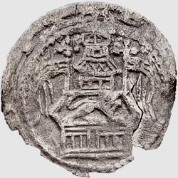 Adolf V von Berg, denar naar Keuls voorbeeld, Wipperfürth(?), z.j. ca 1259-1296