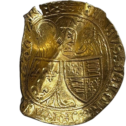 Hendrik VI van Lancaster, Salut d'or, Rouen, z.j. vanaf september 1423