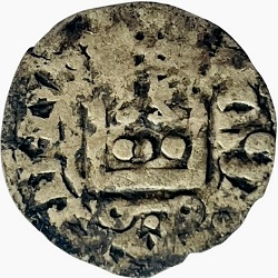 Philippe II Auguste, Denier tournois, Tours, z.j. ca 1204-1220