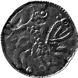 Hendrik I van Brabant, kleine denier, Leuven, z.j. ca 1211-1235 