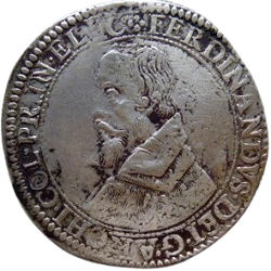 Ferdinand van Beieren, Daalder type A en B, Luik, 1614-1650 