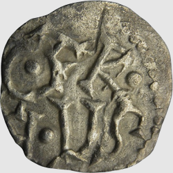 Karel de Grote, denarius, Poitiers, z.j. ca 768-793