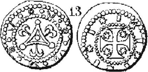 Stad Ieper, maille, Ieper, z.j. ca 1140-1180