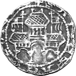Konrad von Hochstaden, Pfennig, Keulen, z.j. ca 1239-1244