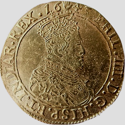 Philips IV, Dubbele souverein, Antwerpen, 1643