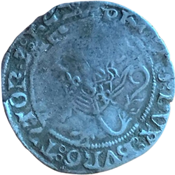 Jacoba van Beieren & Philips de Goede, Kwart kromstaart, Dordrecht, z.j. ca 1429-1433