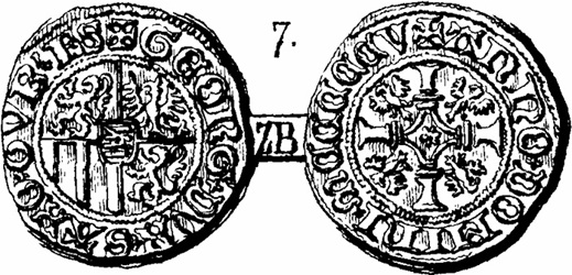 George van Saksen, Achtste stuiver, Leeuwarden, 1505