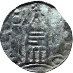 Stad Vilvoorde, kleine denier, z.j. ca 1211-1235