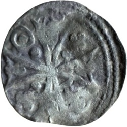 Stad Vilvoorde, kleine denier, z.j. ca 1211-1235