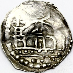 Werner I, denarius, Straatsburg, z.j. ca 1001-1028