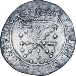 Ferdinand I, 1 reaal, Pamplona, z.j. ca 1513-1516 