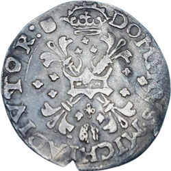 Philips II, 1/10 philipsdaalder, Utrecht, 1571