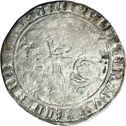 Philips de Stoute als pandhouder van Valkenburg, Dubbele groot botdrager, Valkenburg, z.j. ca 1396-1399