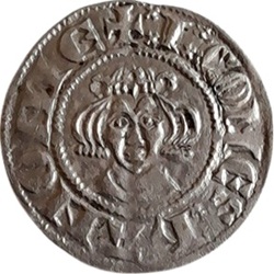 Jan II van Avesnes, Sterling, onbepaalde muntplaats, z.j. ca 1292-1297