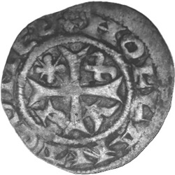 Dirk VII van Holland, Hollandse penning, Dordrecht?, z.j. ca 1190 - 1203