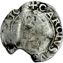 Karel V, Demi Blanc, Besançon, 1550