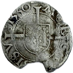 Karel V, Demi Blanc, Besançon, 1550