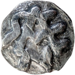 Anoniem, bisdom Straatsburg, Denier/sceatta Hexagram, Straatsburg, z.j. ca 715-750