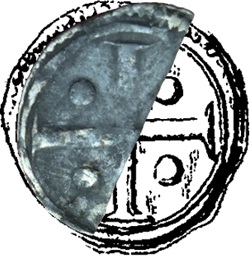 Anoniem, Penning, Nijmegen - Arnhem ?, z.j. ca 13de eeuw