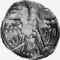Hendrik I van Brabant, kleine denier, Antwerpen, z.j. ca 1211-1235