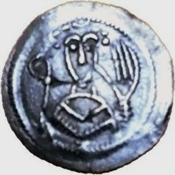 Anoniem, bisschoppelijk, Lichte penning, Groningen ?, z.j. ca 1175 - 1275